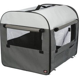 Skladacia látková prepravka pre psa T-Camp MobileKennel 3 (50 x 50 x 60 cm)